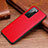 Soft Luxury Leather Snap On Case Cover R03 for Huawei P40 Red