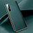 Soft Luxury Leather Snap On Case Cover R03 for Oppo Reno3 Pro Green