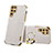 Soft Luxury Leather Snap On Case Cover R03 for Samsung Galaxy S21 Ultra 5G