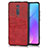 Soft Luxury Leather Snap On Case Cover R03 for Xiaomi Mi 9T Red