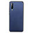 Soft Luxury Leather Snap On Case Cover R03 for Xiaomi Mi A3 Blue