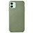 Soft Luxury Leather Snap On Case Cover R04 for Apple iPhone 11 Green