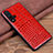 Soft Luxury Leather Snap On Case Cover R04 for Huawei Nova 5 Pro Red