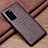 Soft Luxury Leather Snap On Case Cover R04 for Samsung Galaxy S20 Plus