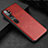 Soft Luxury Leather Snap On Case Cover R04 for Xiaomi Mi Note 10 Pro Red