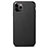 Soft Luxury Leather Snap On Case Cover R05 for Apple iPhone 11 Pro Black