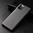 Soft Luxury Leather Snap On Case Cover R05 for Apple iPhone 12 Pro Black