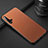 Soft Luxury Leather Snap On Case Cover R05 for Huawei Honor 20S Orange