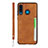 Soft Luxury Leather Snap On Case Cover R05 for Huawei Nova 4e