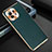 Soft Luxury Leather Snap On Case Cover R05 for Xiaomi Mi 11 Lite 5G NE Green