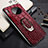 Soft Luxury Leather Snap On Case Cover R06 for Huawei Mate 30 5G Red Wine