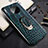 Soft Luxury Leather Snap On Case Cover R06 for Huawei Mate 30E Pro 5G Blue