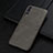 Soft Luxury Leather Snap On Case Cover R06 for Huawei P20 Pro Gray