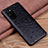 Soft Luxury Leather Snap On Case Cover R07 for Huawei Honor V30 5G Black