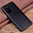 Soft Luxury Leather Snap On Case Cover R07 for Huawei Honor V30 Pro 5G Black