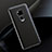 Soft Luxury Leather Snap On Case Cover R08 for Huawei Mate 20 X 5G Black