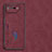 Soft Luxury Leather Snap On Case Cover S01 for Asus ROG Phone 7 Red