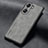 Soft Luxury Leather Snap On Case Cover S01 for Huawei Honor 60 5G