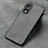 Soft Luxury Leather Snap On Case Cover S01 for Huawei Honor 80 Pro 5G