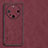 Soft Luxury Leather Snap On Case Cover S01 for Huawei Mate 60 RS Ultimate Red