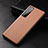 Soft Luxury Leather Snap On Case Cover S01 for Huawei Nova 7 Pro 5G