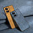 Soft Luxury Leather Snap On Case Cover S01 for OnePlus 10R 5G