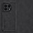 Soft Luxury Leather Snap On Case Cover S01 for OnePlus 11R 5G Black