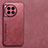 Soft Luxury Leather Snap On Case Cover S01 for OnePlus 12 5G Red