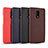 Soft Luxury Leather Snap On Case Cover S01 for OnePlus 7