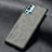 Soft Luxury Leather Snap On Case Cover S01 for OnePlus 9R 5G