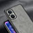 Soft Luxury Leather Snap On Case Cover S01 for Oppo A96 5G