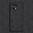 Soft Luxury Leather Snap On Case Cover S01 for Oppo Find X5 Pro 5G Black