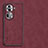 Soft Luxury Leather Snap On Case Cover S01 for Oppo Reno11 Pro 5G Red