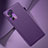 Soft Luxury Leather Snap On Case Cover S01 for Oppo Reno5 Pro 5G Purple