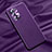 Soft Luxury Leather Snap On Case Cover S01 for Oppo Reno6 Pro 5G Purple