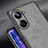 Soft Luxury Leather Snap On Case Cover S01 for Realme 10 4G