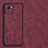 Soft Luxury Leather Snap On Case Cover S01 for Realme C30 Red