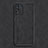 Soft Luxury Leather Snap On Case Cover S01 for Realme Q3t 5G Black