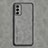 Soft Luxury Leather Snap On Case Cover S01 for Samsung Galaxy M23 5G Gray