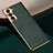 Soft Luxury Leather Snap On Case Cover S01 for Samsung Galaxy S22 5G Green
