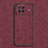 Soft Luxury Leather Snap On Case Cover S01 for Vivo X Note Red