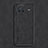 Soft Luxury Leather Snap On Case Cover S01 for Vivo X80 5G Black