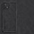 Soft Luxury Leather Snap On Case Cover S01 for Vivo Y72 India Black