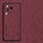 Soft Luxury Leather Snap On Case Cover S01 for Xiaomi Civi 3 5G Red