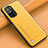 Soft Luxury Leather Snap On Case Cover S01 for Xiaomi Mi 11i 5G Yellow