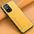 Soft Luxury Leather Snap On Case Cover S01 for Xiaomi Mi 11X 5G Yellow