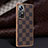 Soft Luxury Leather Snap On Case Cover S01 for Xiaomi Mi 12 Pro 5G Brown