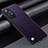 Soft Luxury Leather Snap On Case Cover S01 for Xiaomi Mi 12T Pro 5G Purple