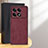 Soft Luxury Leather Snap On Case Cover S01 for Xiaomi Redmi K70 5G Red