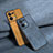 Soft Luxury Leather Snap On Case Cover S01 for Xiaomi Redmi Note 13 5G